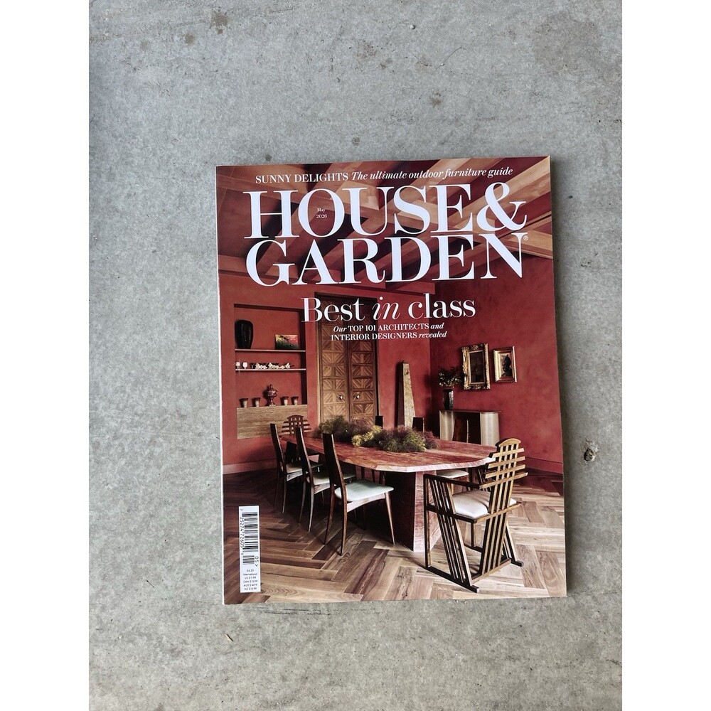 HOUSE AND GARDEN UK MAG-MAY 2026-TOP 101 ARCHITECTS-INTERIOR DESIGNERS-Brand New